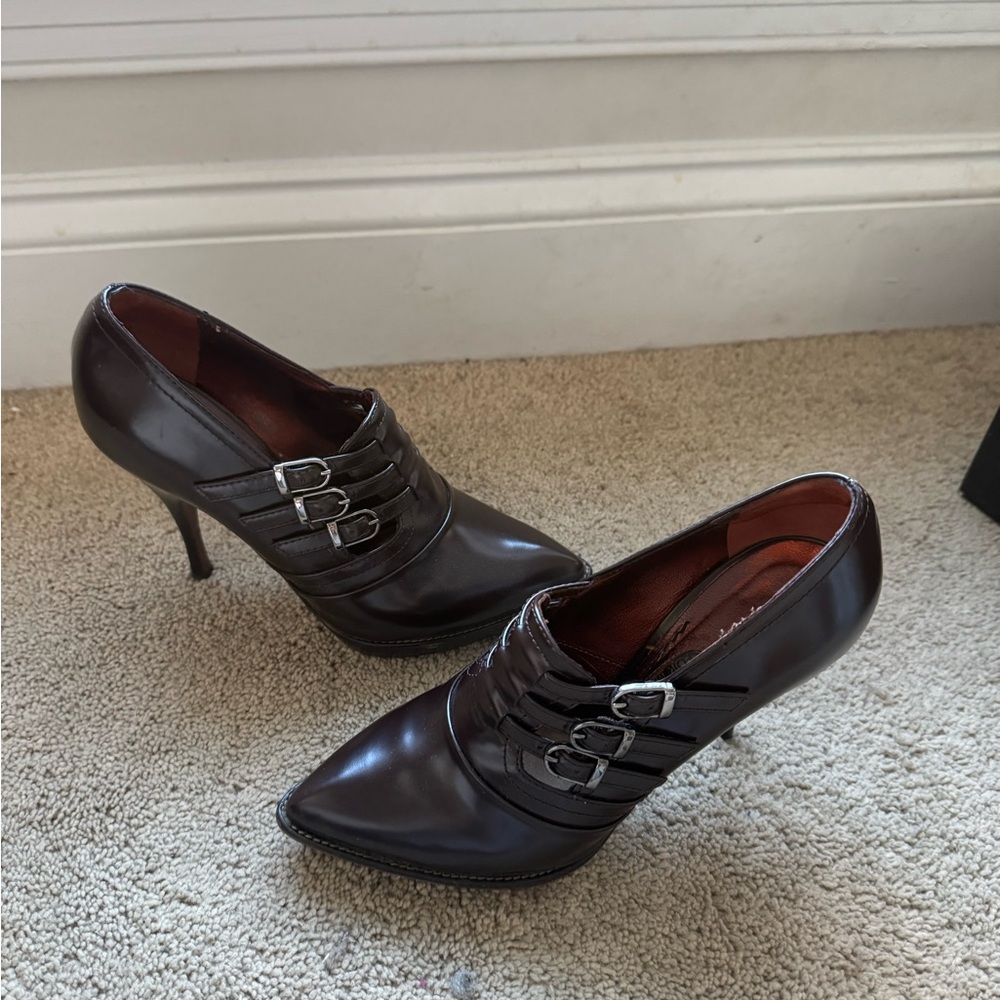 Johnathan Kelsey for Mulberry brown 37 excellent - Picture 3 of 6